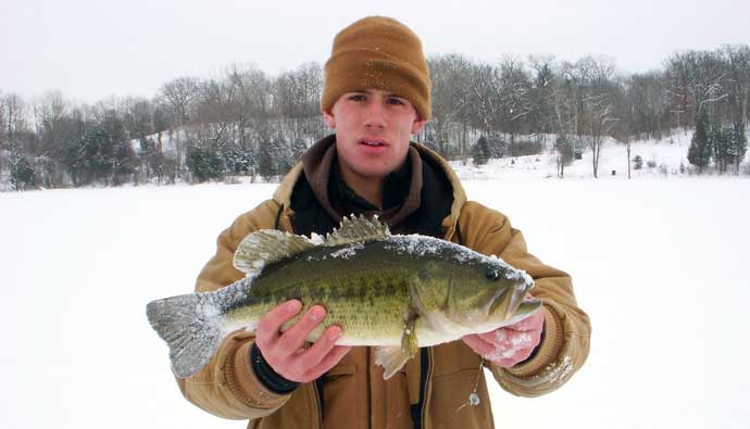 ice fishing gear for bass