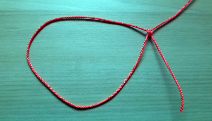 how to tie an arbor knot
