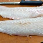how to clean halibut and make fillets