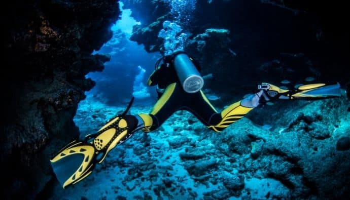 how deep can you scuba dive