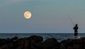 how does the moon affect fishing