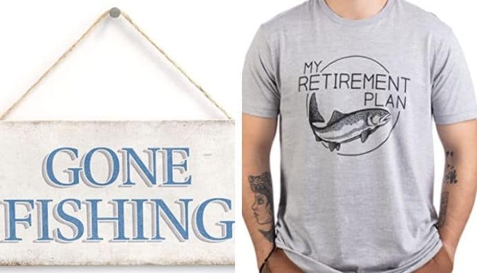 fishing retirement gifts