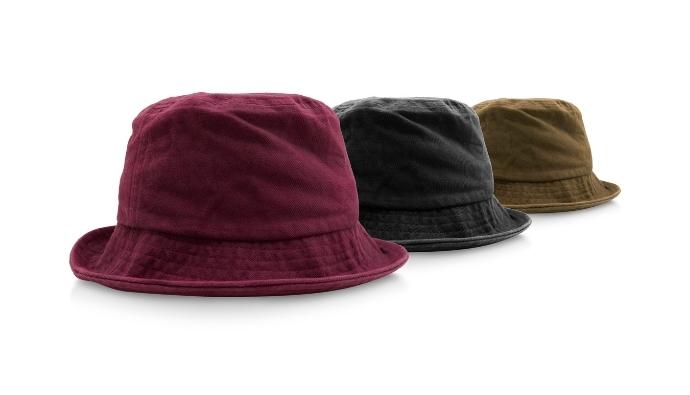 DOCILA Waterproof Bucket Hats for Men Plain Color Outdoor Fisherman Sun Caps 